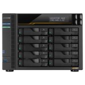 Сетевое хранилище NAS ASUSTOR LOCKERSTOR 10 Gen3 10x3.5" Tower чёрный, AS6810T