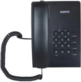 Проводной телефон Sanyo RA-S204B чёрный, RA-S204B