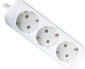 Сетевой удлинитель DEFENDER E318 1.8 м белый, 99221