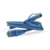Патч-корд Hyperline UTP кат. 6 синий 3 м, PC-LPM-UTP-RJ45-RJ45-C6-3M-LSZH-BL