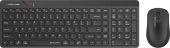 Комплект клавиатура/мышь A4Tech FG2300 Air2 Беспроводной чёрный, FG2300 AIR2 BLACK