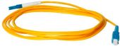 Оптический патч-корд LANMASTER 9/125 мкм жёлтый 1 м, TWT-LC-LC/SU-1.0
