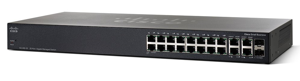 Картинка - 1 Коммутатор Cisco SRW2016 Управляемый 20-ports, SRW2016-K9-EU