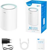 Фото Беспроводной маршрутизатор Cudy M1300 2.4 и 5 ГГц 867 Мб/с, Mesh, M1300(1-PACK)