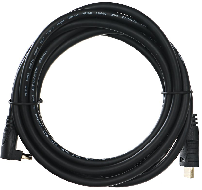 Видео кабель vcom HDMI (M) -> HDMI (M) 3 м, CG523-3M