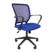 Кресло для операторов Chairman 698 Синий, сетка/ткань, 7058334