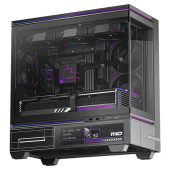 Корпус Thermalright M10 Vision FAN4-C Mini Tower Без БП чёрный, TL-M10 Vision Black FAN4-C