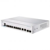 Photo Коммутатор Cisco CBS350-8T-E-2G Управляемый 10-ports, CBS350-8T-E-2G-EU