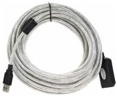 USB удлинитель vcom VUS7049 USB Type A (M) -> USB Type A (F) 10 м, VUS7049-10M