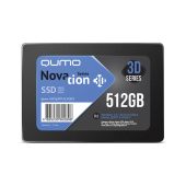 Диск SSD Qumo Novation 2.5&quot; 512 ГБ SATA, Q3DT-512GSCY