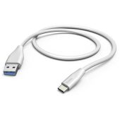 Фото USB кабель Hama USB Type C (M) -> USB Type A (M) 3A 1,5 м, 00178397