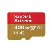Фото Карта памяти SanDisk Extreme microSDXC UHS-I Class 3 C10 400GB, SDSQXA1-400G-GN6MA