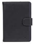 Чехол Riva 7" чёрный иск. кожа, 3012 BLACK
