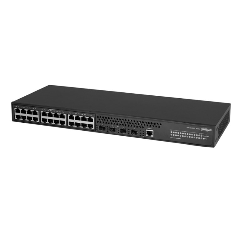 Фото-1 Коммутатор Dahua AS4300-24GT4GF Управляемый 28-ports, DH-AS4300-24GT4GF