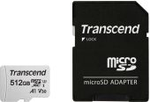 Вид Карта памяти Transcend 300S microSDXC UHS-I Class 3 C10 512GB, TS512GUSD300S-A