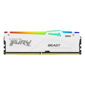 Фото Модуль памяти Kingston FURY Beast White RGB EXPO 16 ГБ DIMM DDR5 5200 МГц, KF552C36BWEA-16