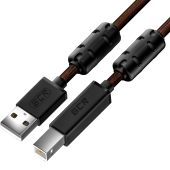Фото USB кабель Greenconnect PROF USB Type B (M) -> USB Type A (M) 0.75 м, GCR-51284