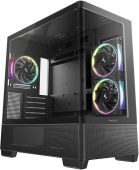 Корпус DeepCool CG380U 3F Mini Tower Без БП чёрный, R-CG380U-BKAGM3-G