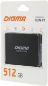 Фото Диск SSD Digma Run P1 2.5" 512 ГБ SATA, DGSR2512GP13T