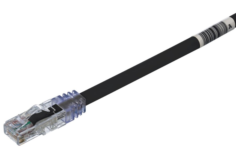 Патч-корд PANDUIT UTP кат. 6a чёрный 3 м, UTP6AX3MBL