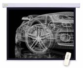 Экран настенно-потолочный CACTUS Motoscreen 150x150 см 1:1 с электроприводом, CS-PSM-150X150
