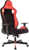Кресло для геймеров A4Tech Bloody GC-650 чёрно-красный, ткань, BLOODY GC-650