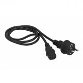 Кабель питания LANMASTER LAN-PP13/SH IEC 320 C13 -&gt; Schuko CEE 7 10A 2 м, LAN-PP13/SH-2.0-BK