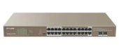 Коммутатор IP-COM G1126P-24-410W 24-PoE Неуправляемый 26-ports, G1126P-24-410W