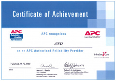 APC Authorised Partner 2008