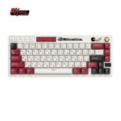 Клавиатура механическая Royal Kludge M65 Беспроводная бело-красный, 6935280827105