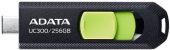 Вид USB накопитель ADATA UC300 USB 3.2 256 ГБ, ACHO-UC300-256G-RBK/GN