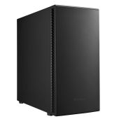 Корпус SilverStone SST-SEQ1B Midi Tower Без БП чёрный, G410SEQ1B000020