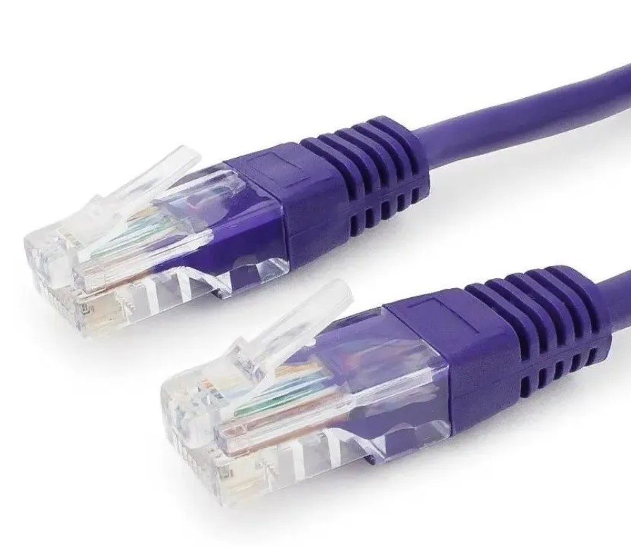 Патч-корд PREMIER UTP кат. 5e фиолетовый 2 м, PP12-2M/V