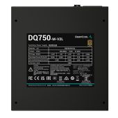 Блок питания для ПК DeepCool DQ750 ATX 80 PLUS Gold 750 Вт, DQ750-M-V2L
