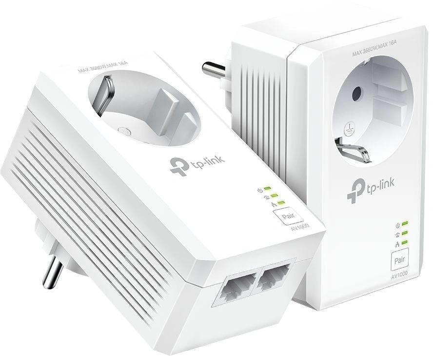 Powerline адаптер TP-Link AV1000 1 Гб/с (2 шт.), TL-PA7027P KIT