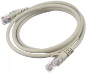 Патч-корд GOPOWER UTP кат. 5e серый 10 м, 00-00027476