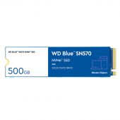 Диск SSD WD Blue SN570 M.2 2280 500 ГБ PCIe 3.0 NVMe x4, WDS500G3B0C