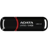 Вид USB накопитель ADATA AUV150 USB 3.0 64 ГБ, AUV150-64G-RBK