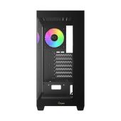 Корпус Ocypus Gamma C72 ARGB Midi Tower Без БП чёрный, Gamma C72 BK ARGB