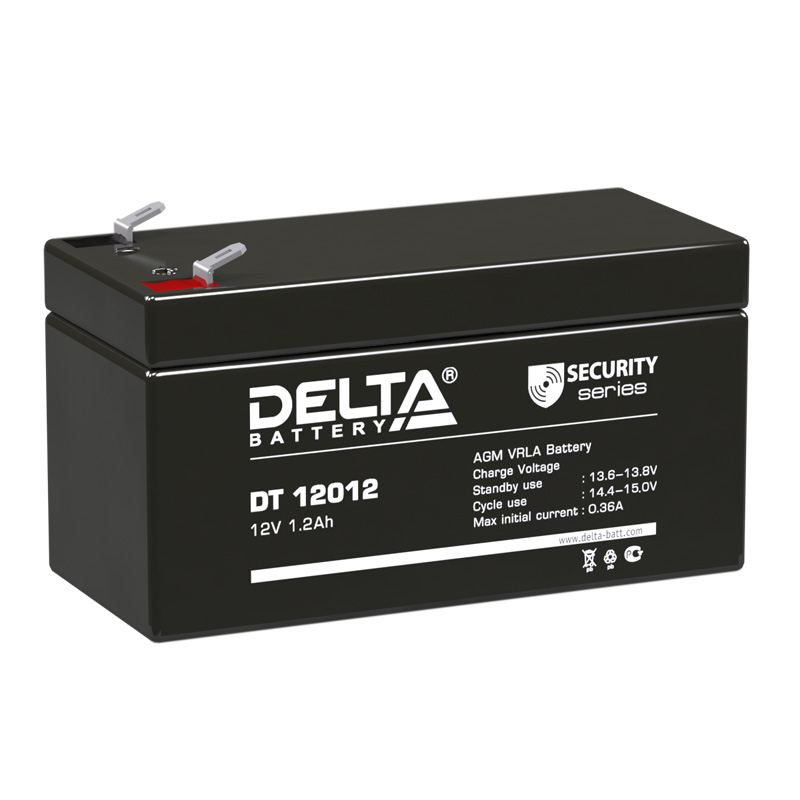 Фото-1 Батарея для дежурных систем Delta DT, DT 12012
