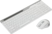Вид Комплект Клавиатура/мышь A4Tech  Беспроводной белый, FB2535C ICY WHITE