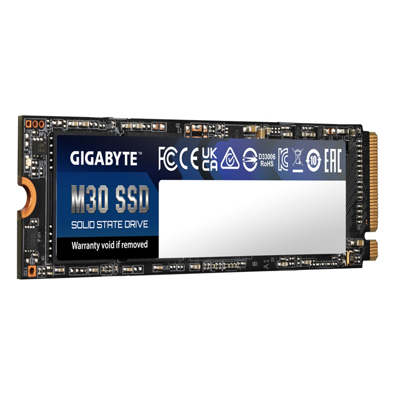 Картинка - 1 Диск SSD Gigabyte M30 M.2 2280 1TB PCIe NVMe 3.0 x4, GP-GM301TB-G