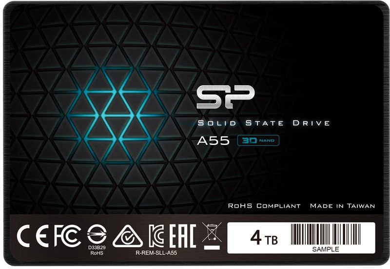 Диск SSD SILICON POWER Ace A55 2.5" 4 ТБ SATA, SP004TBSS3A55S25