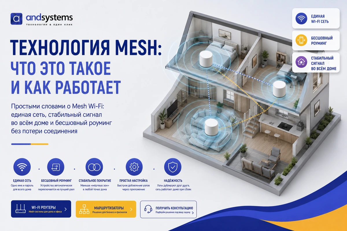 Технология Mesh: что это такое и как работает