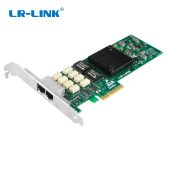 Сетевая карта LR-LINK Intel I350 Bypass Adapter 1 Гб/с RJ-45 2-port, Low profile, LREC9712HT-BP