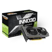 Вид Видеокарта INNO3D NVIDIA GeForce GTX 1650 Twin X2 OC v3 GDDR6 4GB, N16502-04D6X-171330N