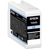 Картридж EPSON T46S5 Струйный Голубой 25мл, C13T46S500
