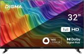 Фото Телевизор Digma DM-LED32SBB33 32" 1920x1080 (Full HD) чёрный, DM-LED32SBB33