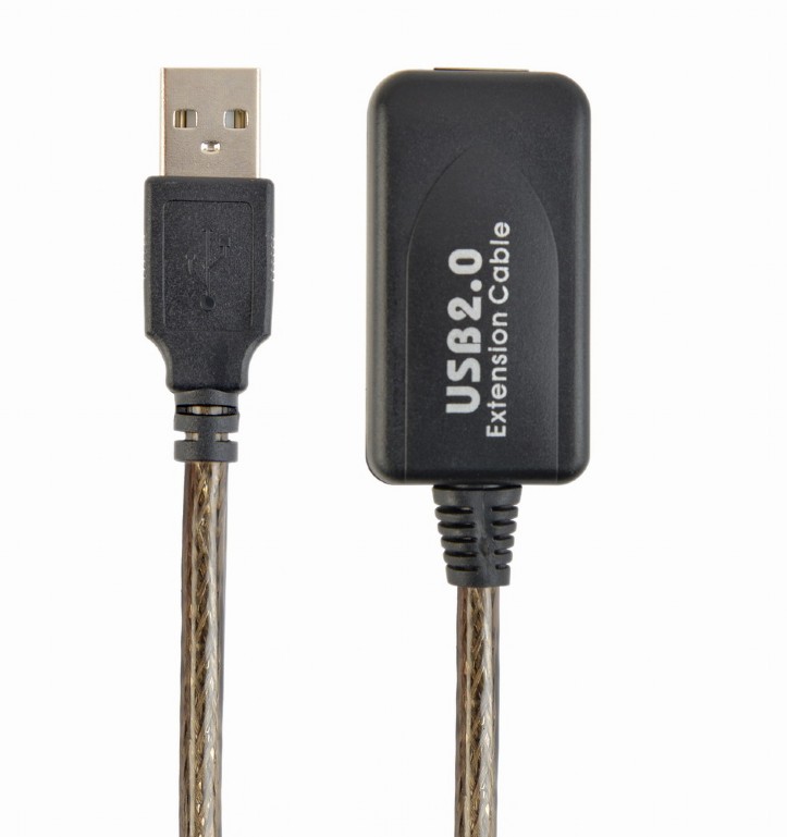 USB кабель Cablexpert USB Type A (M) -> USB Type A (F) 15 м, UAE-01-15M