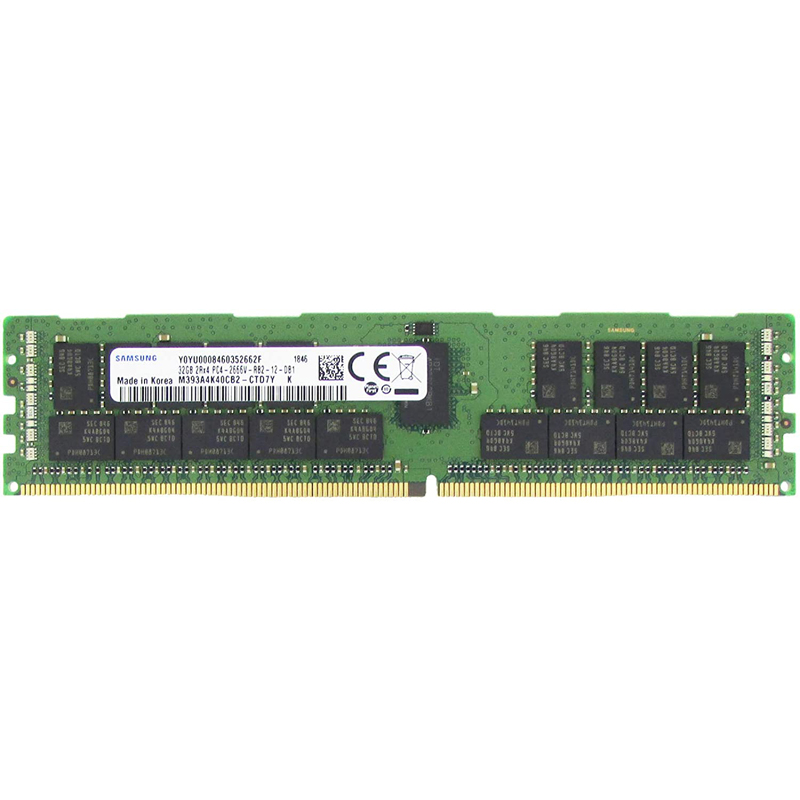 Картинка - 1 Модуль памяти Samsung M393A4K40CB2 32GB DIMM DDR4 REG 2666MHz, M393A4K40CB2-CTD6Y